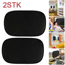 2 STK Sonnenschutz UV Rollo für Seitenfenster Sonnenblende Auto KFZ 50x30cm 2025