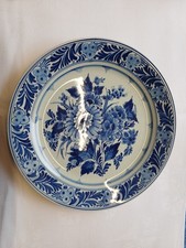 Delfter Porzellan Wandteller 25cm mit Aufsteller