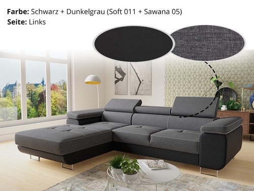 Ecksofa mit schlaffunktion - ecksofa,
