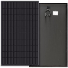 Solarmodul 320W 12V-48V Mono Perc Photovoltaik Solarpanel Full Black PV-Anlage