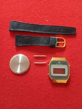 DDR Quarzuhrgehäuse eurochron Kal.15-21 goldfarbig