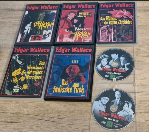 Edgar wallace dvd sammlung - wallace,
