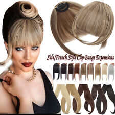 Wie Echthaar Pony Bangs Clip