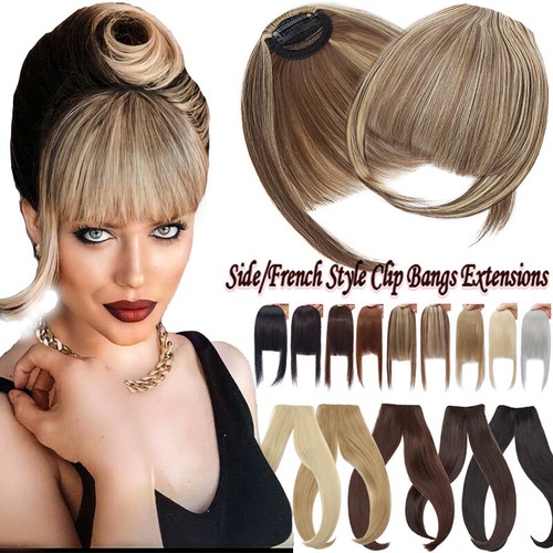 Wie echthaar pony bangs clip - wie,