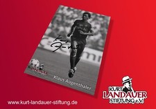 Autogrammkarte Klaus