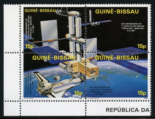 Space raumfahrt 1986 guinea - raumfahrt,