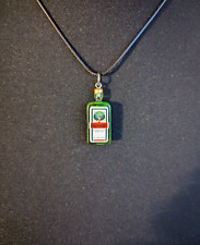 Jägermeister Halskette Mini Flasche. Charm Anhänger Kräuter. Fasching Witzig