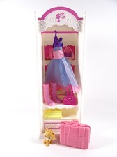 Barbie-Möbel Traumhaus-Zubehör Kleiderschrank Mattel N7666 wie abgebilde (18279)
