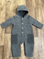 Wollfleece Overall, Wollwalkanzug Gr.62/68 NEU