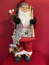 Großer Nikolaus Sehr Schön geschmückt 65 Cm