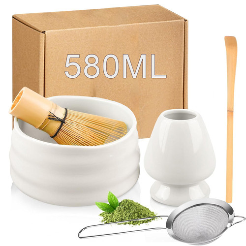 Matcha tee set mit bio - matcha,