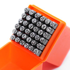 Schlagbuchstaben 4mm - a-z,
