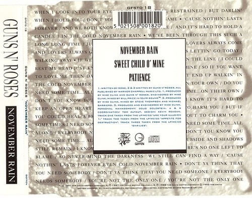 Guns roses - n',