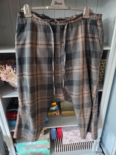 Karierte rundholz hose - rundholz,