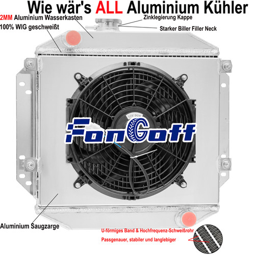 Reihig kühler lüfter - kühler, +
