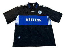 FC Schalke Trikot S04 Saison 1998/99 Gr. XXL Adidas Veltins Schwarz