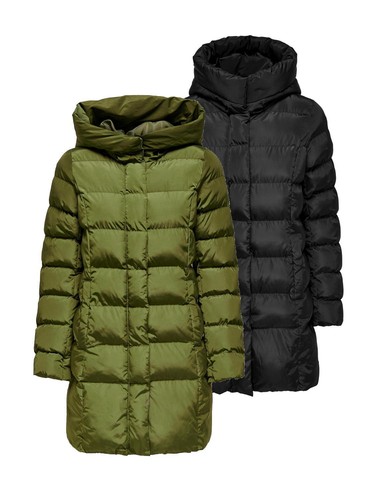 Only damen puffer - only, puffer-mantel