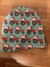 maxomorra mütze junge Größe 56/58 Traktoren türkis