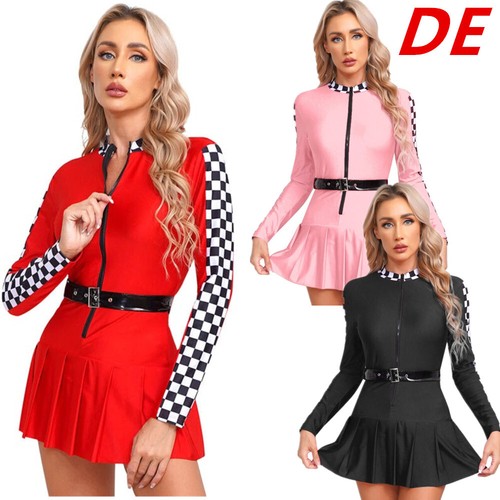 Damne racer kleid kurz - de,
