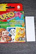 G309) UNO Junior Kinder Karten Spiel ab 3 Jahre, Schwierigkeitsgrad Level 3