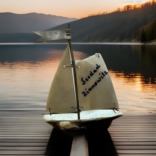 Souvenir muschel segelboot - muschel,