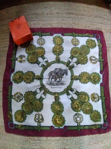 Hermès seidentuch quadratisch - hermès,