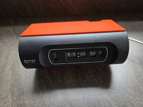 Sankyo digital flip clock - digital,
