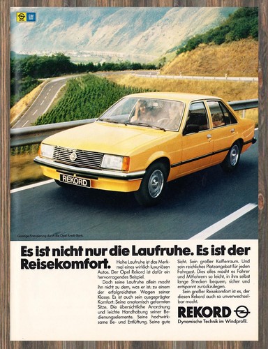 Opel rekord reklame - e1,