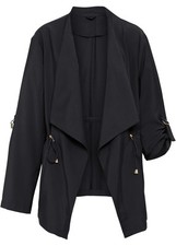 Blusenjacke mit Tunnelzug Gr