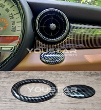 CARBON EFFEKT Handschuhfach Knopf Blenden für MINI COOPER S R55 R56 R57 R58 R59