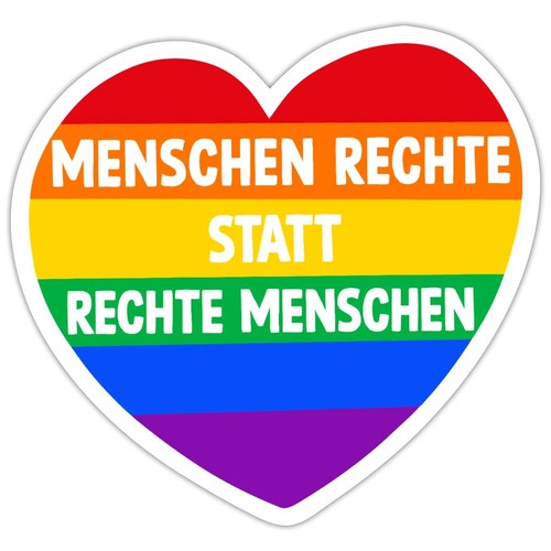 Menschenrechte statt rechte - menschenrechte,