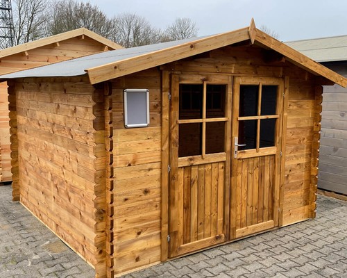 Gartenhaus 300x300 28mm - gartenhaus,
