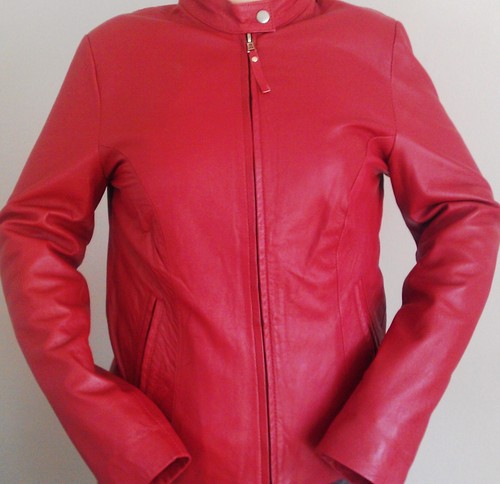 Schicke lederjacke - schicke,