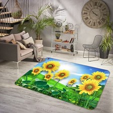 3D Sonnenblume Feld ZHUC093