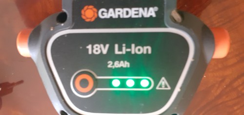 Akku fürrasentrimmer gardena - akku,