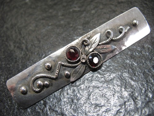 Brosche silber 800 - silber, handarbeit