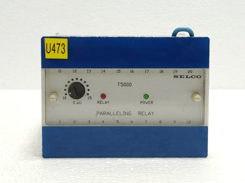 Selco paralleling relais 440v - selco,