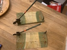 Alte Blecheisenbahn Schrankenanlage zweiteilig Spur 0 von ca. 1940