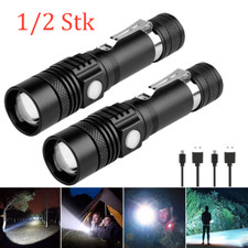 1/2x Super Hell Taschenlampe