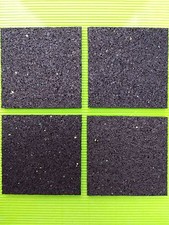 (144€/m²) 100x100x8 mm Waschmaschinenunterlage Antirutschmatte 4 Set