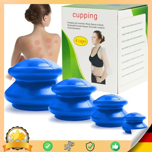 Silikon schröpfen set - 4x,