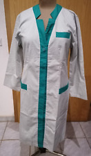 Koch-Schürze Kleiderschürze Kittelschürze Schürzenkleid Profidress Gr.42o.38 NEU