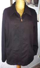 dunkel braune Übergangsjacke von BONITA, Gr. L, mit Taschen, Baumwolle/Elasthan