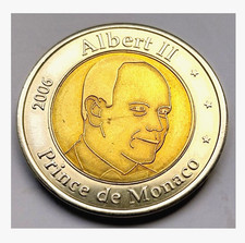 Münze Monaco 2 euro 2006