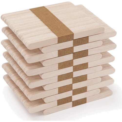 Holz eisstiele bastelstäbchen - eisstiele,
