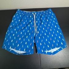 BONOBOS Mens Swim Trunks Blue