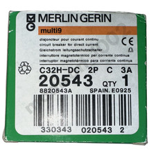 MERLIN GERIN C32H-DC CIRCUIT