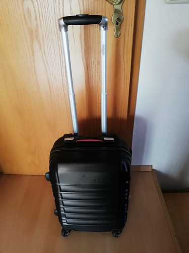 Abs reisekoffer schwarz ca - reisekoffer, m