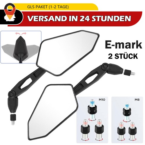Paar motorrad spiegel - 1,