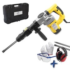 BAMATO Abbruchhammer STH-155 mit 7-tlg. Zubehörset 20 Joule Stemmhammer SDS MAX